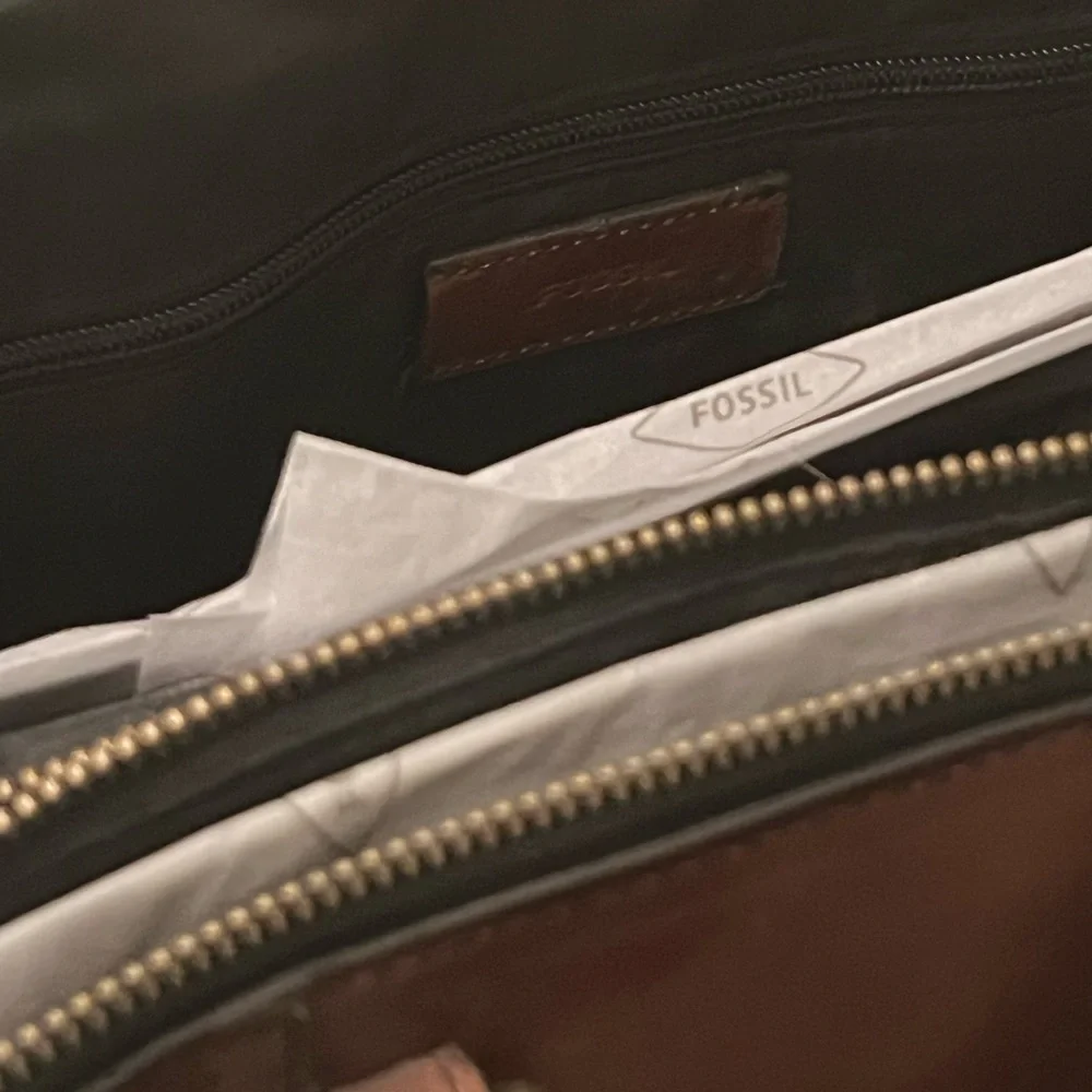 Fossil Dillon Pilot Bag Cognac